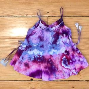 Sweetie Tank Ice Dye